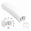 Gunwale Rubber - White - 10m x 35mm **Delivered**