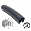 Gunwale Rubber - Black - 5m x 40mm **Delivered**