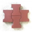 Rubber Pavers GREY 45mm Dog bone Shape Gyms Stable Playground Tile Mat I