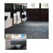 Rubber Pavers RED 45mm Dog bone Shape Gyms Stable Playground Tile Mat I