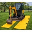 1x Track Mat 2-SIDED - PICKUP Ground Protection mat - 2000 x 500mm-  Walkway Tread - Machine mat - PICKUP